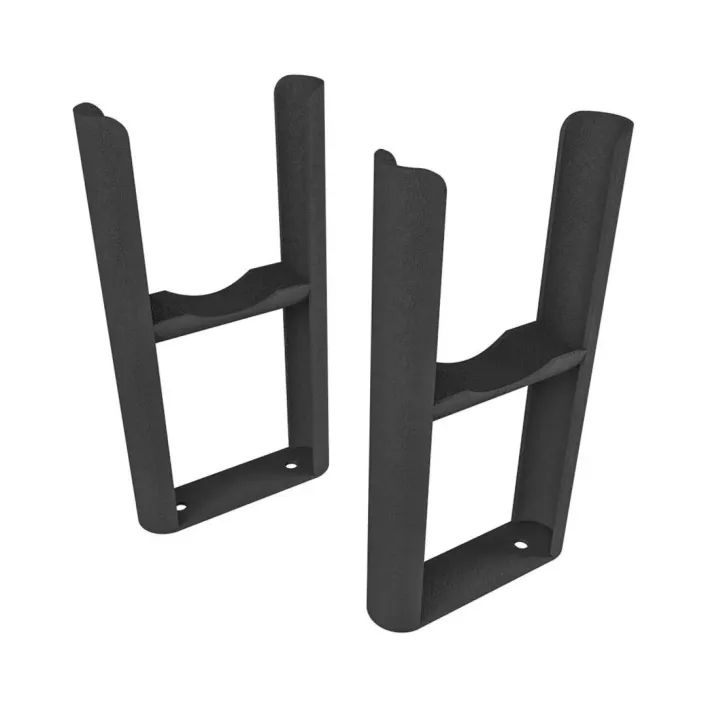 Eastbrook Rivassa 3 Column Rad. Feet (Pair) Matt Anthracite