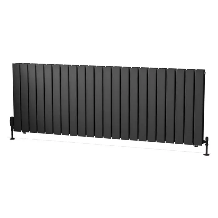 Eastbrook Warrington 600 x 1672 Radiator Type20 Matt Anthracite