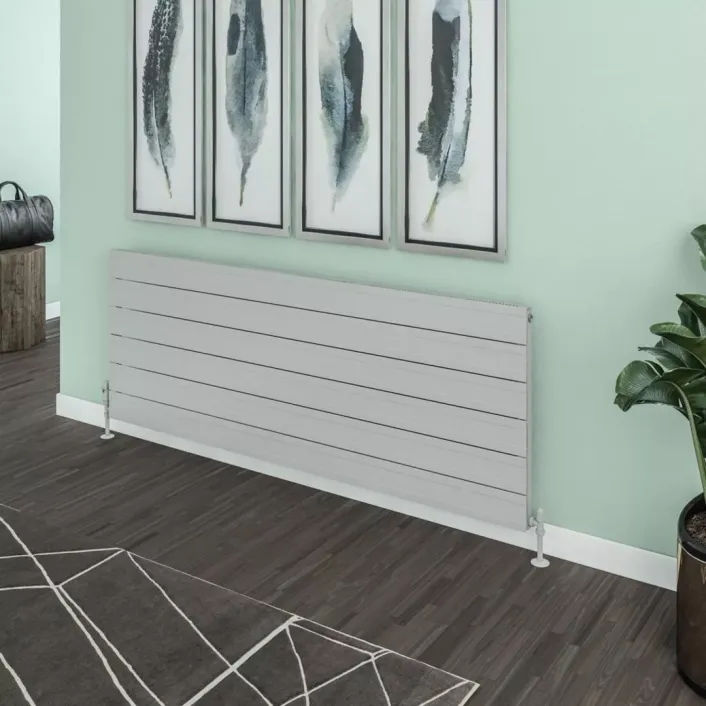 Eastbrook Berkeley 603 x 1600 Aluminium Radiator Matt Grey