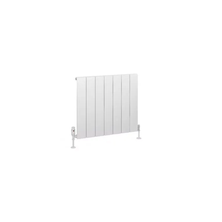 Eastbrook Charlton 600 x 660 Aluminium Radiator Matt White