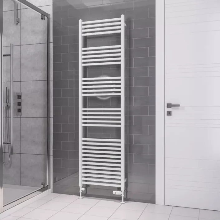Eastbrook Tuscan Square Multirail 1800 x 500 Gloss White
