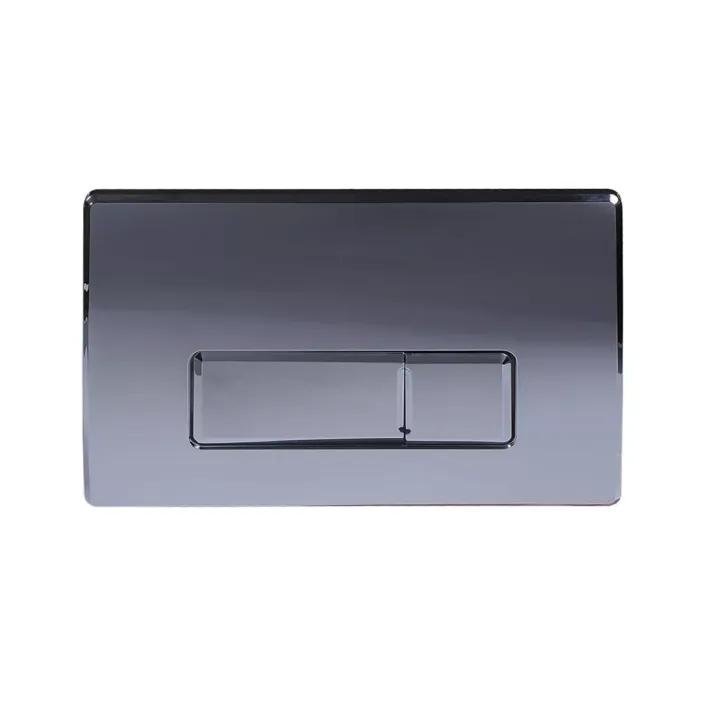 Eastbrook Square Pneumatic Push Plate / Flush Plate - Chrome