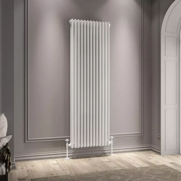 Eastbrook Imperia 3 Column Radiator 1800 x 605mm Gloss White