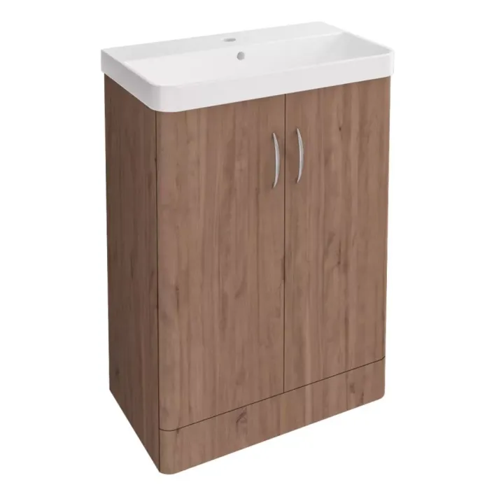 Eastbrook Cavone II 600x335mm 2 Door Cabinet - Medium Oak