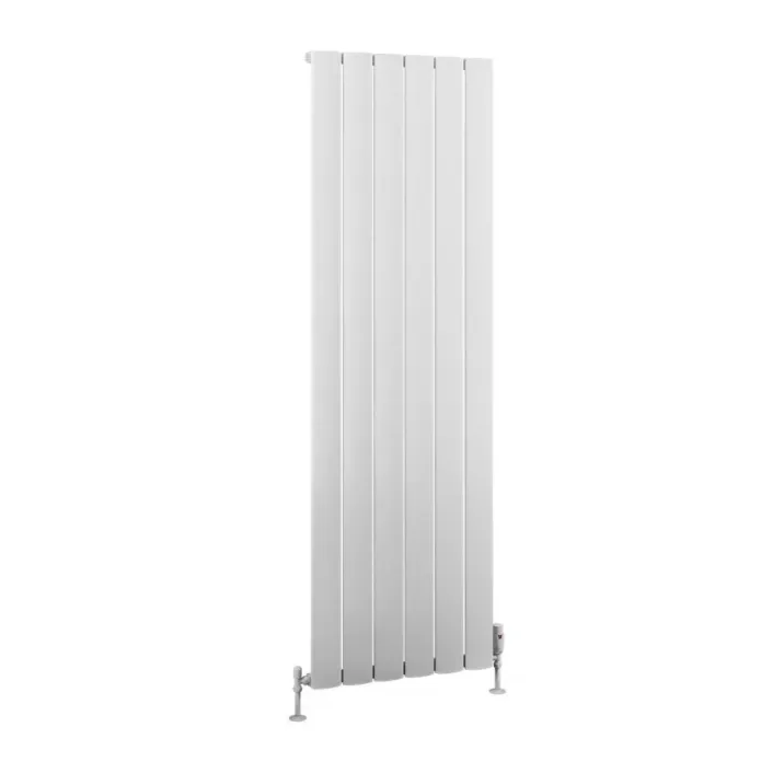 Eastbrook Malmesbury 1800 x 565 Aluminium Radiator Matt White
