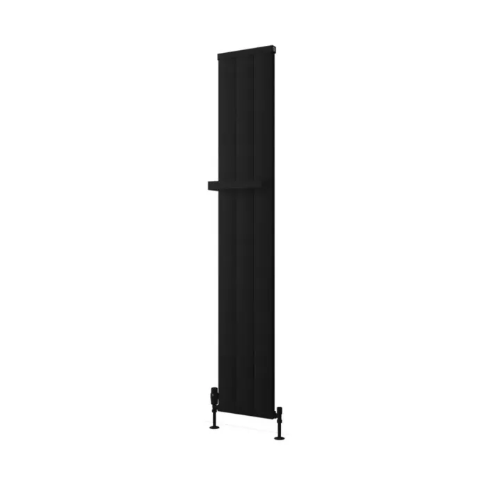 Eastbrook Kingswood Slimline 1800 x 310 Aluminium Radiator Matt Black