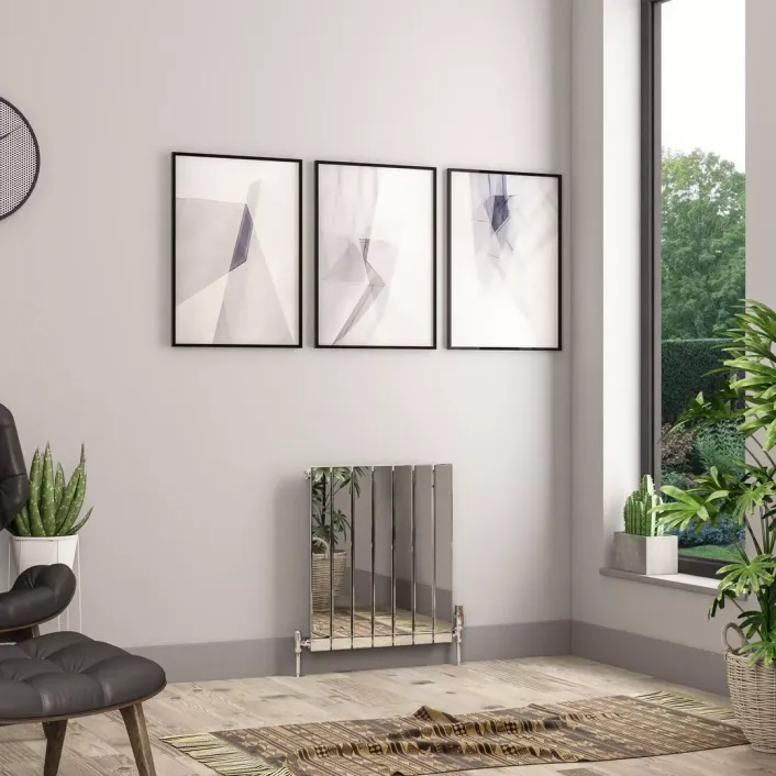 Eastbrook Addington II Radiator 600 x 522 Type10 Chrome