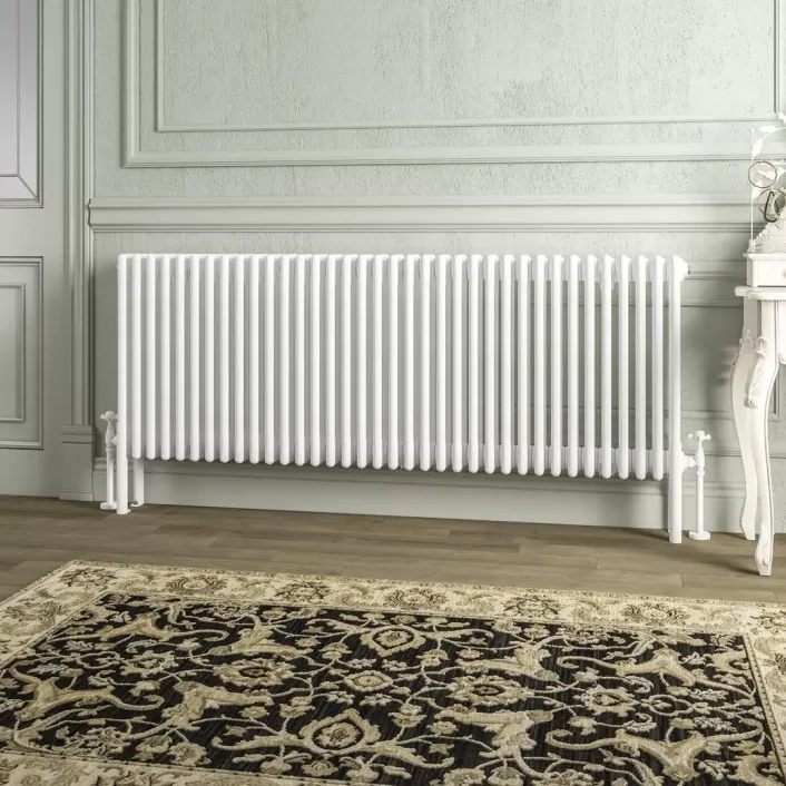 Eastbrook Imperia 4 Column Radiator 600 x 1640mm Gloss White