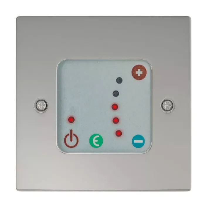 Eastbrook Crafton II Temperature Control Panel Chrome Effect