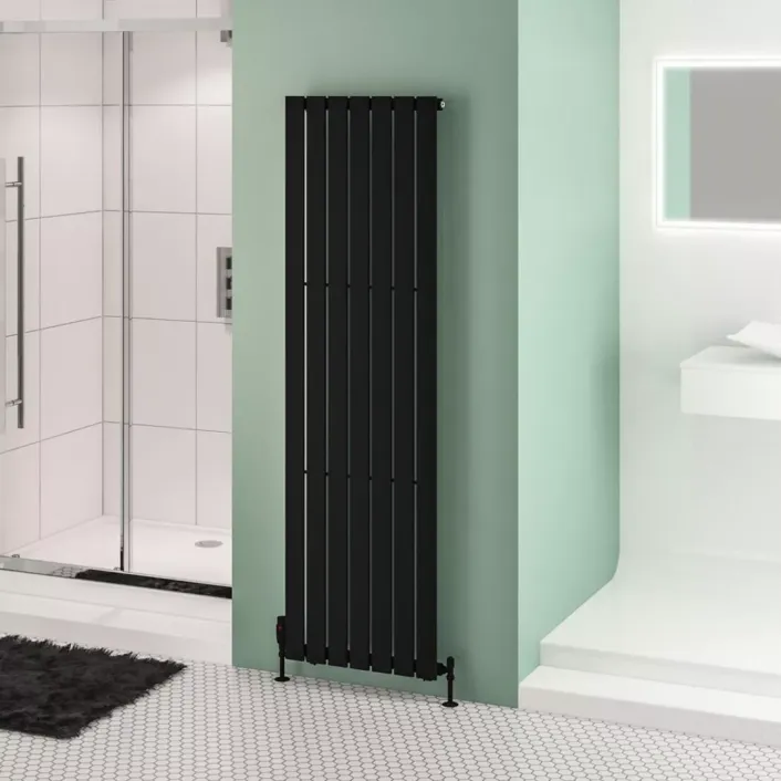 Eastbrook Warrington 1800 x 528 Radiator Type10 Matt Black