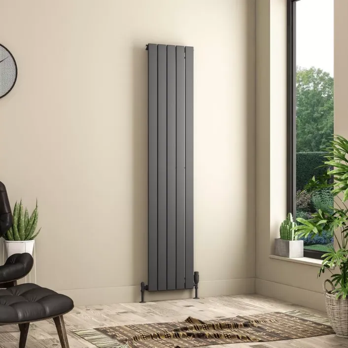 Eastbrook Addington II Radiator 1800 x 374 Type10 Matt Anthracite