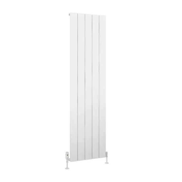 Eastbrook Charlton 1800 x 470 Aluminium Radiator Matt White