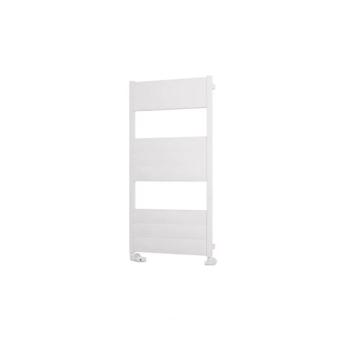 Eastbrook Kingswood Slimline 1220 x 600 Aluminium Towel Rail Matt White