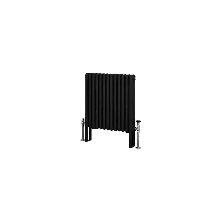 Eastbrook Imperia 3 Column Radiator 600 x 605mm Matt Black