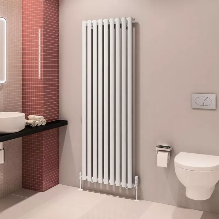 Eastbrook Tunstall 1800 x 630 Radiator Matt White