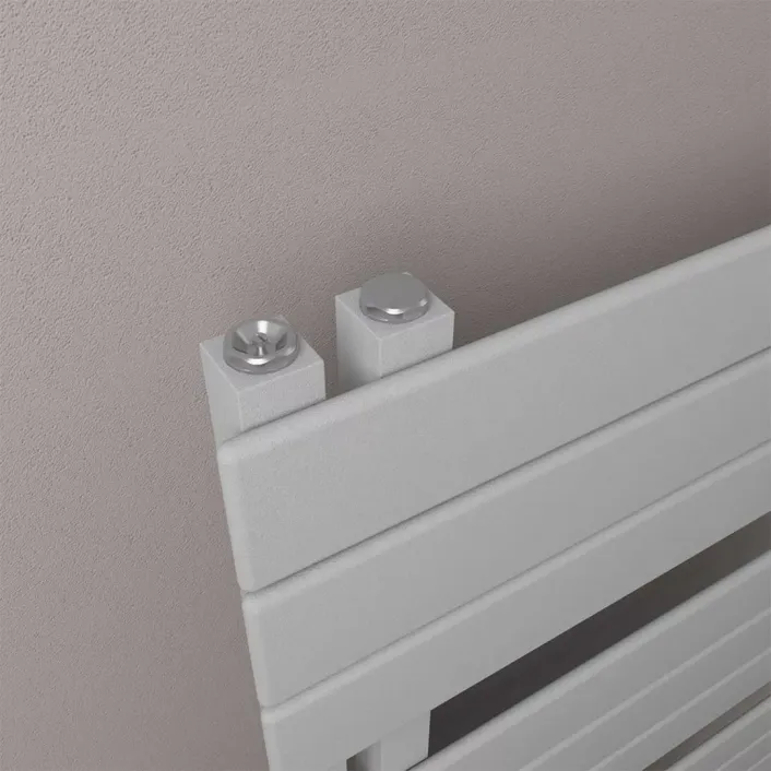 Eastbrook Helmsley 800 x 500 Towel Rail Matt Grey