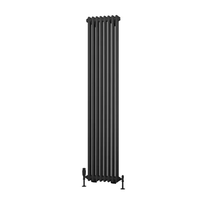 Eastbrook Rivassa 2 Column Rad. 1800x383mm Matt Anthracite
