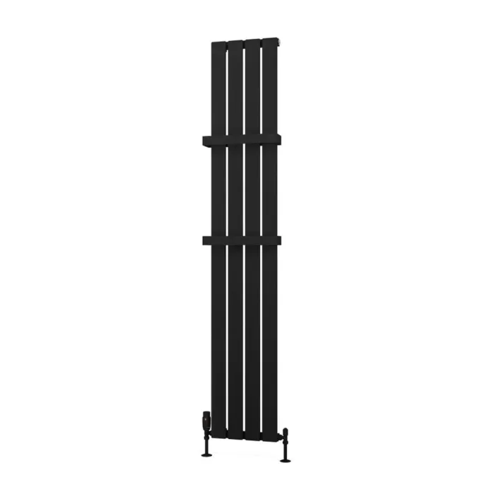 Eastbrook Deddington Vertical 310mm Towel Hanger Matt Black