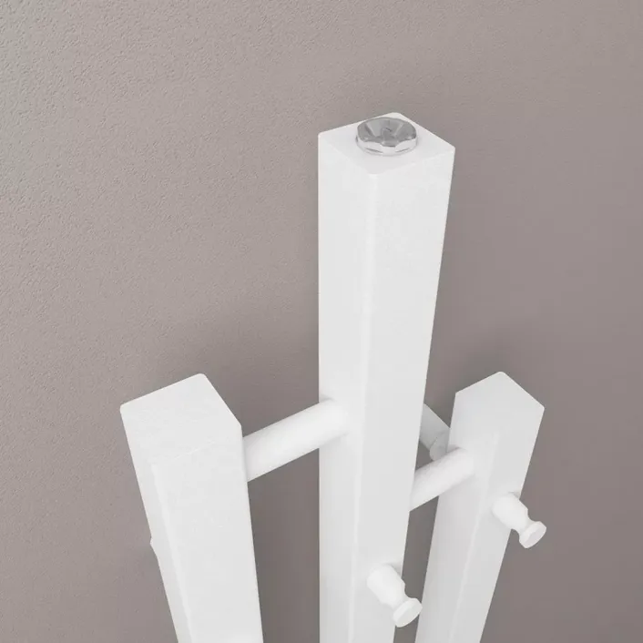 Eastbrook Conwy 1200 x 220 Radiator Matt White