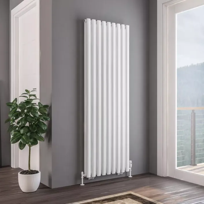 Eastbrook Tunstall Double 1800 x 630 Radiator Matt White