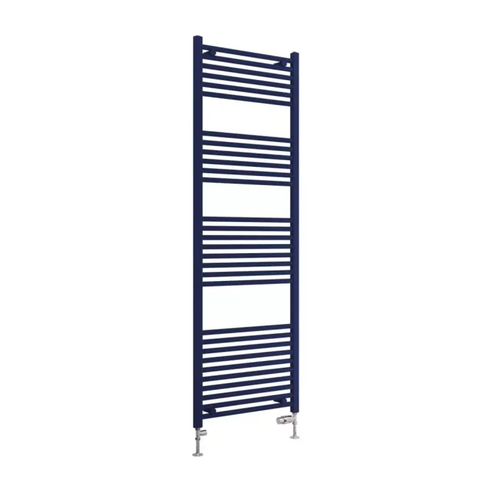 Eastbrook Wingrave 1800 x 600 Straight Multirail Matt Cobalt Blue