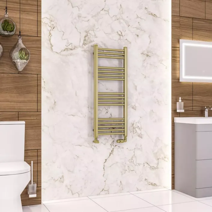 Eastbrook Wendover Straight Multirail 1000 x 400 Brushed Brass