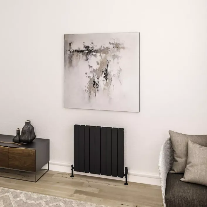 Eastbrook Addington II Radiator 600 x 670 Type20 Matt Black