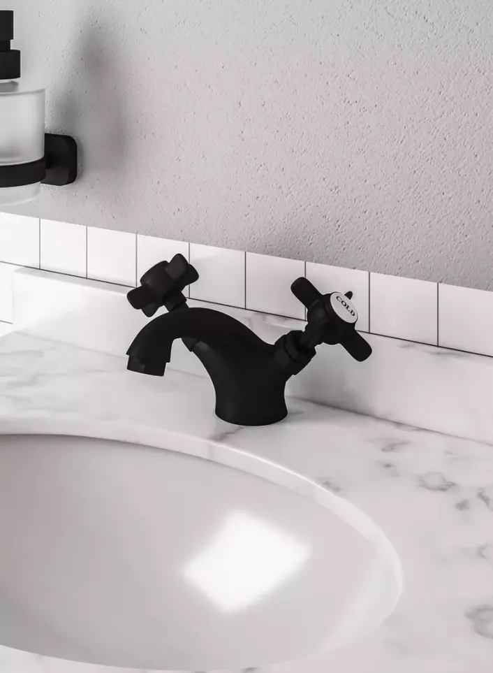 Eastbrook Haymarket Basin Mono Tap - Black