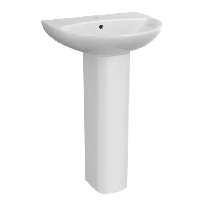 Eastbrook Westmere Pedestal White