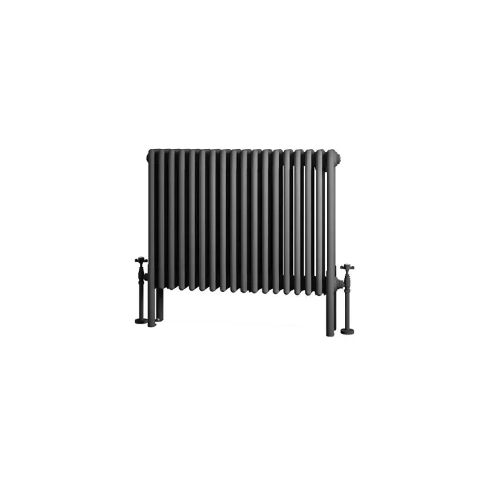 Eastbrook Imperia 4 Column Radiator 600 x 830mm Matt Anthracite