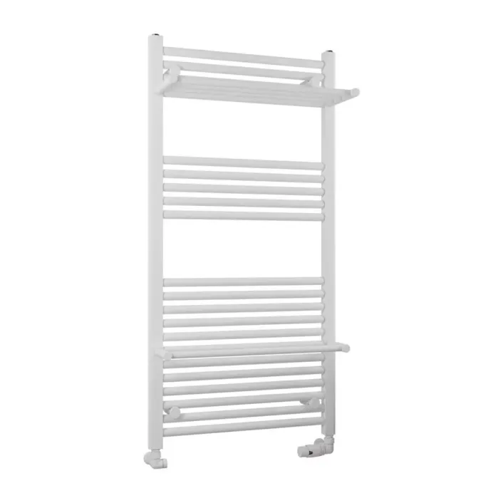 Eastbrook Haddenham Designer Towel Rail 1200x600mm Matt White
