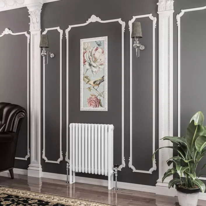 Eastbrook Imperia 3 Column Radiator 600 x 605mm Gloss White