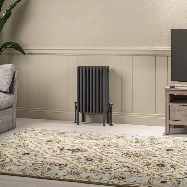 Eastbrook Imperia 6 Column Radiator 600 x 425mm Matt Anthracite