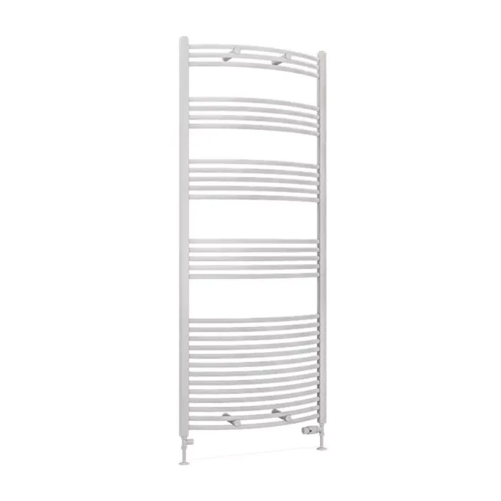 Eastbrook Wendover Curved Multirail 1800 x 750 Gloss White