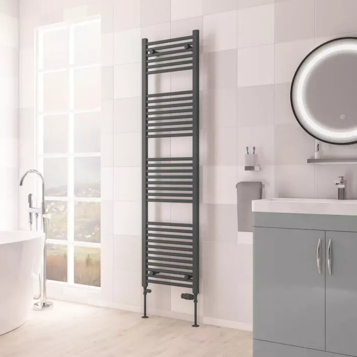 Eastbrook Biava Multirail HV Straight 1720 x 450mm Matt Anthracite