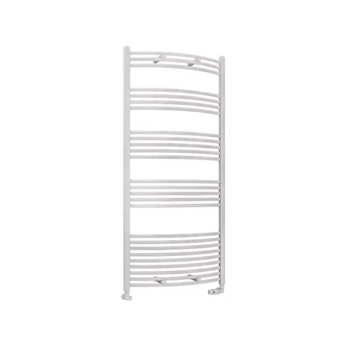 Eastbrook Wendover Curved Multirail 1600 x 750 Gloss White