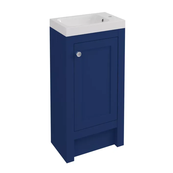 Eastbrook Hardwick 39CM 2 Door Basin Vanity Unit - Matt Blue