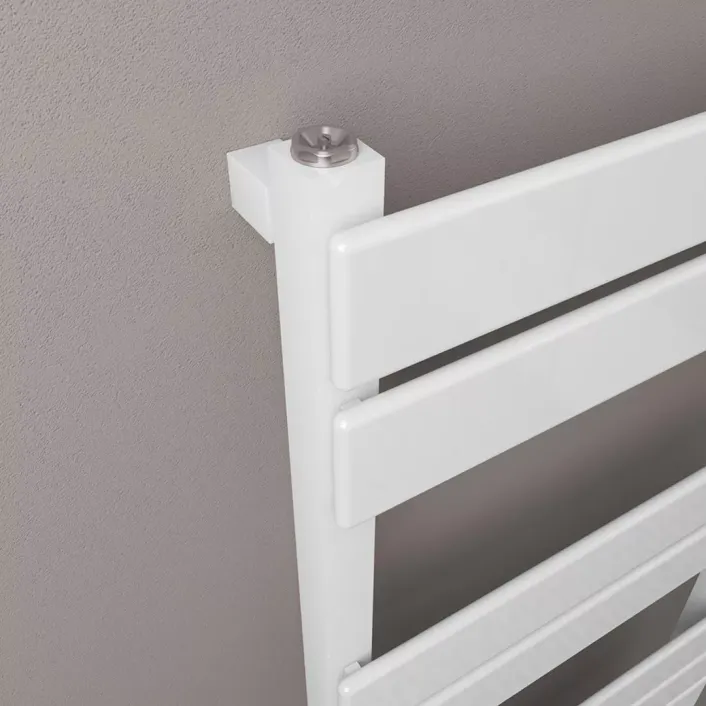 Eastbrook Deddington 1800 x 600 Towel Rail Gloss White