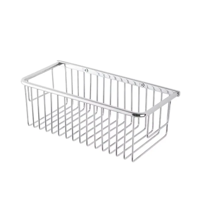 Eastbrook Baskets Rectangular Basket - Chrome