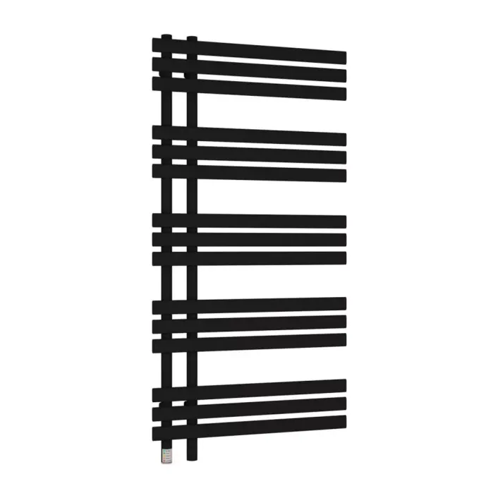 Eastbrook Loddon Dry Element Towel Rail 1200 x 600 Matt Black