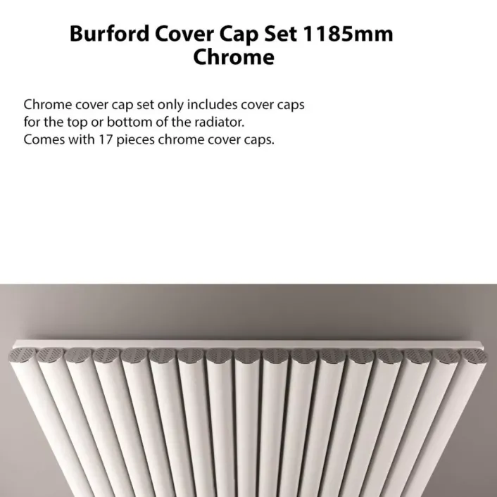 Eastbrook Burford Cover Cap Set 1185mm Chrome