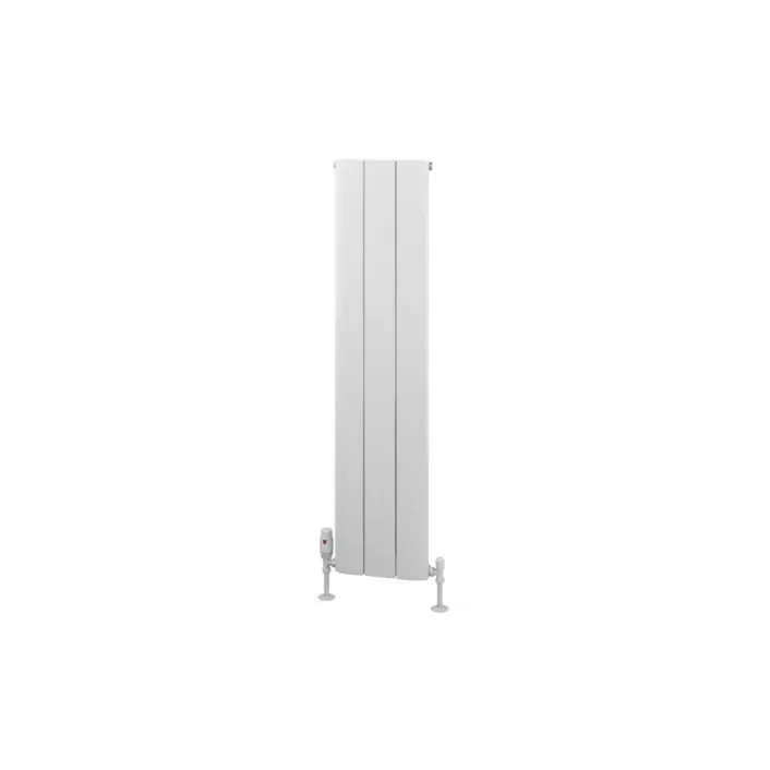 Eastbrook Withington 1200 x 280 Aluminium Radiator Matt White