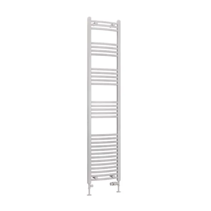 Eastbrook Wendover Curved Multirail 1800 x 400 Gloss White