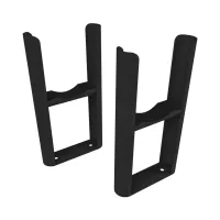 Eastbrook Rivassa 3 Column Radiator Feet (Pair) Matt Black