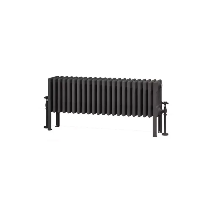 Eastbrook Imperia 6 Column Radiator 300 x 1010mm Matt Anthracite
