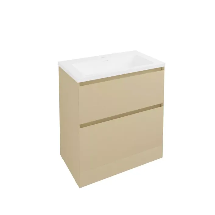 Eastbrook Badbury 80cm Floorstanding Drawer Vanity Unit - Sahara
