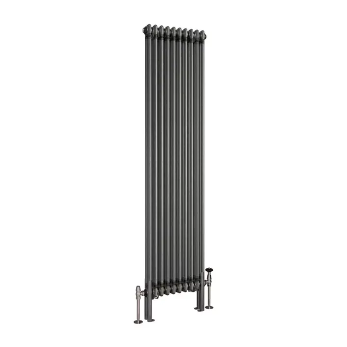 Eastbrook Imperia 2 Column Radiator 1800 x 470mm Bare Metal