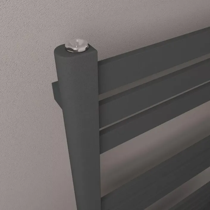 Eastbrook Defford 1200 x 600mm Towel Rail Matt Anthracite
