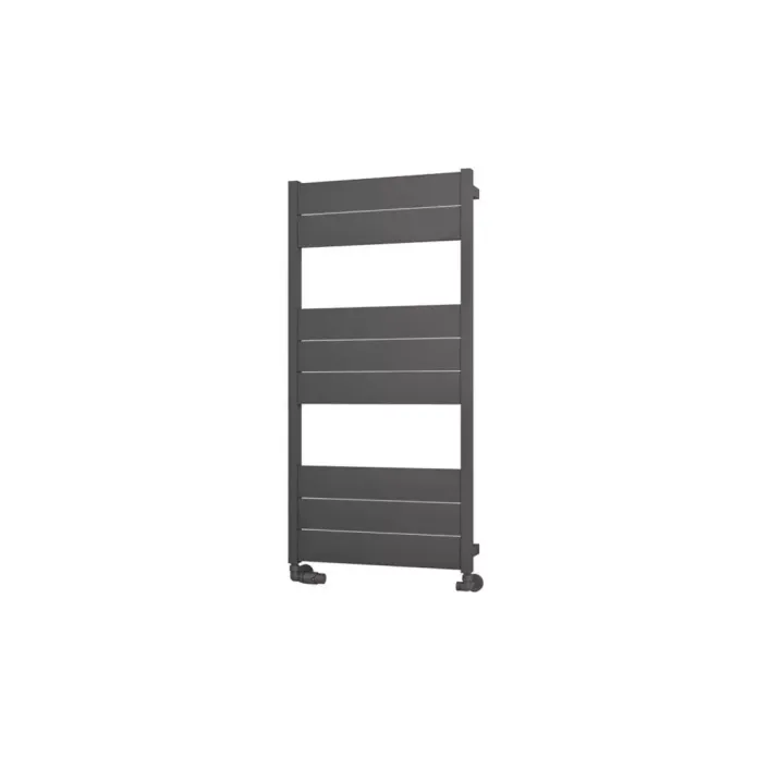 Eastbrook Kingswood Slimline 1220 x 600 Aluminium Towel Rail Matt Anthracite