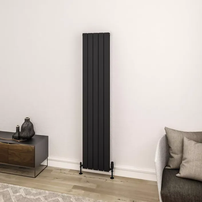 Eastbrook Addington II Radiator 1800 x 374 Type20 Matt Black